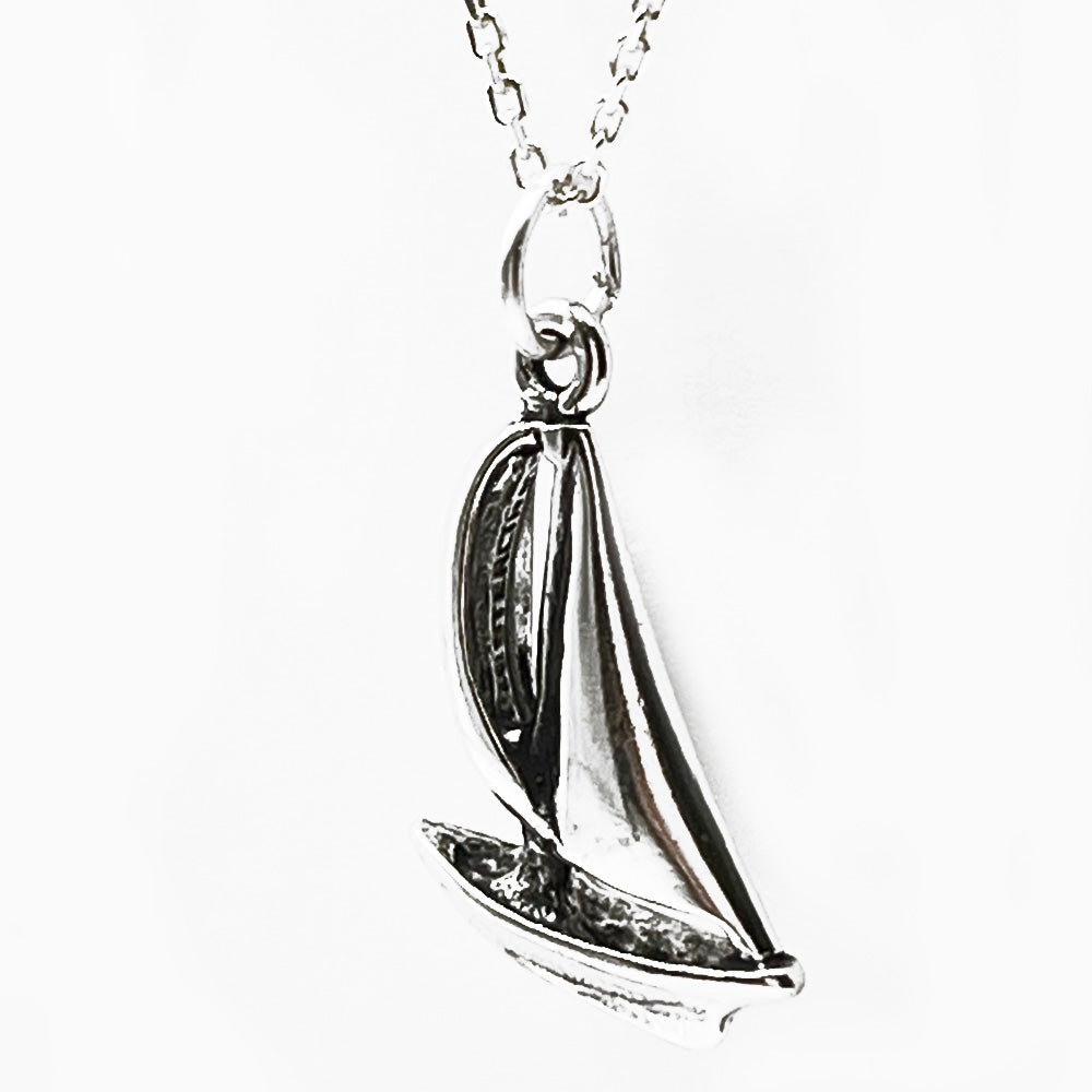 Sailboat Necklace-383