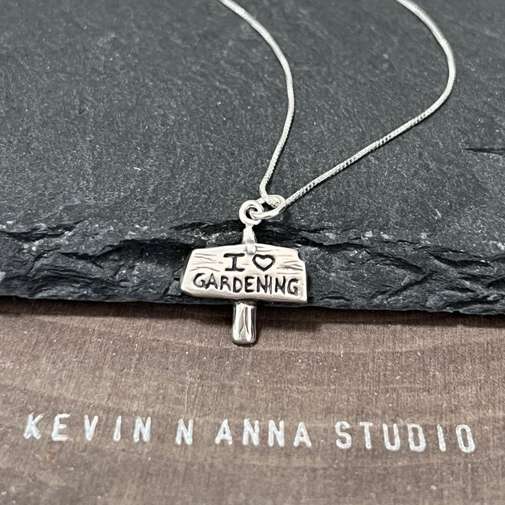 Gardening Sign Necklace-42811
