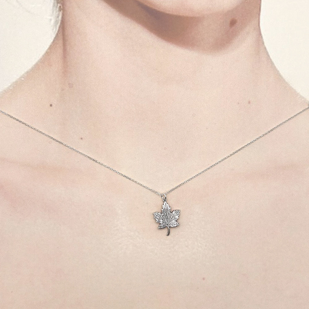Maple leaf Necklace-73187
