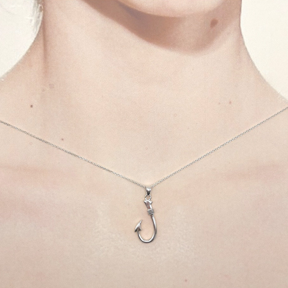 Fish Hook Charm-8618P