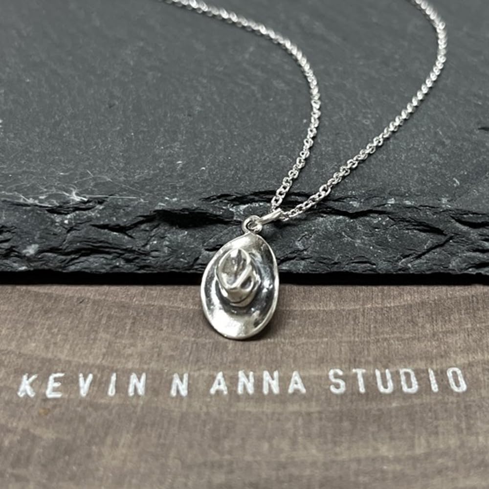 Cowboy Hat Necklace-8646