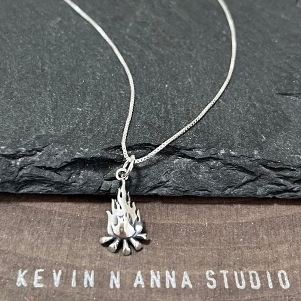 Camp Fire Necklace-91348
