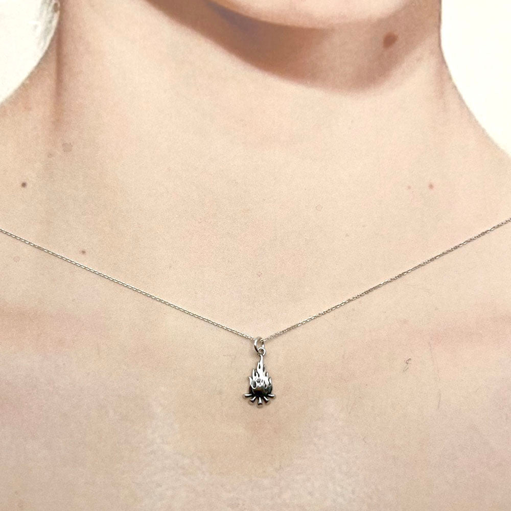 Camp Fire Necklace-91348