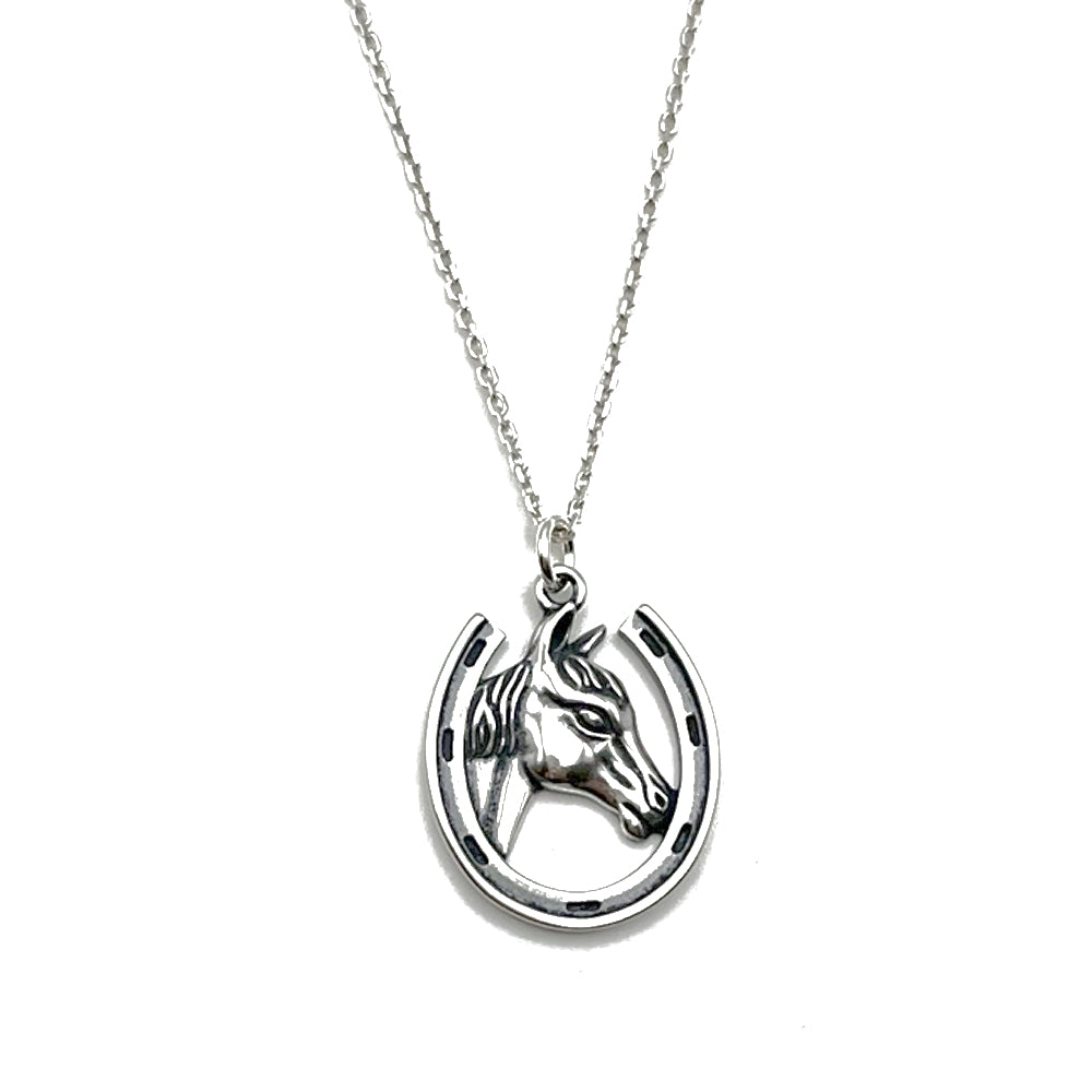 Horseshoe Necklace-#3440N