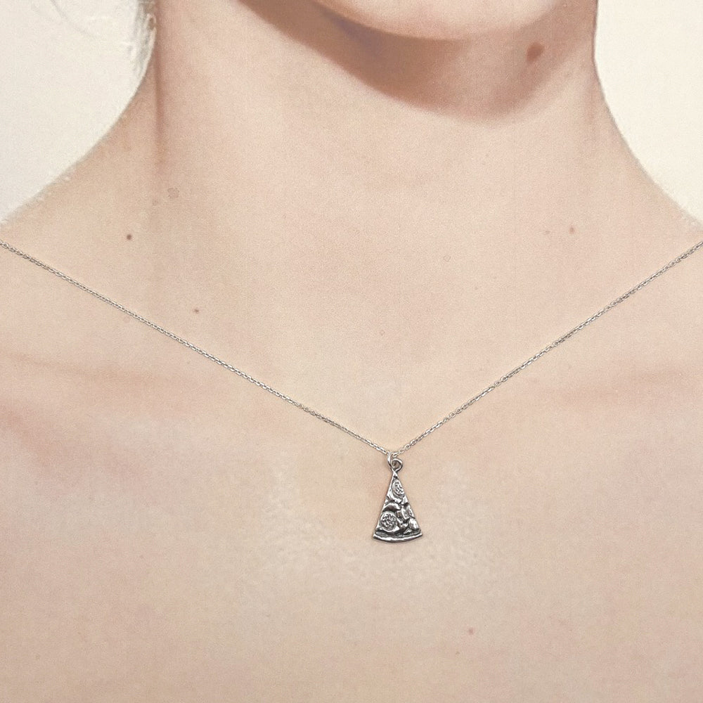 Pizza Necklace-C112