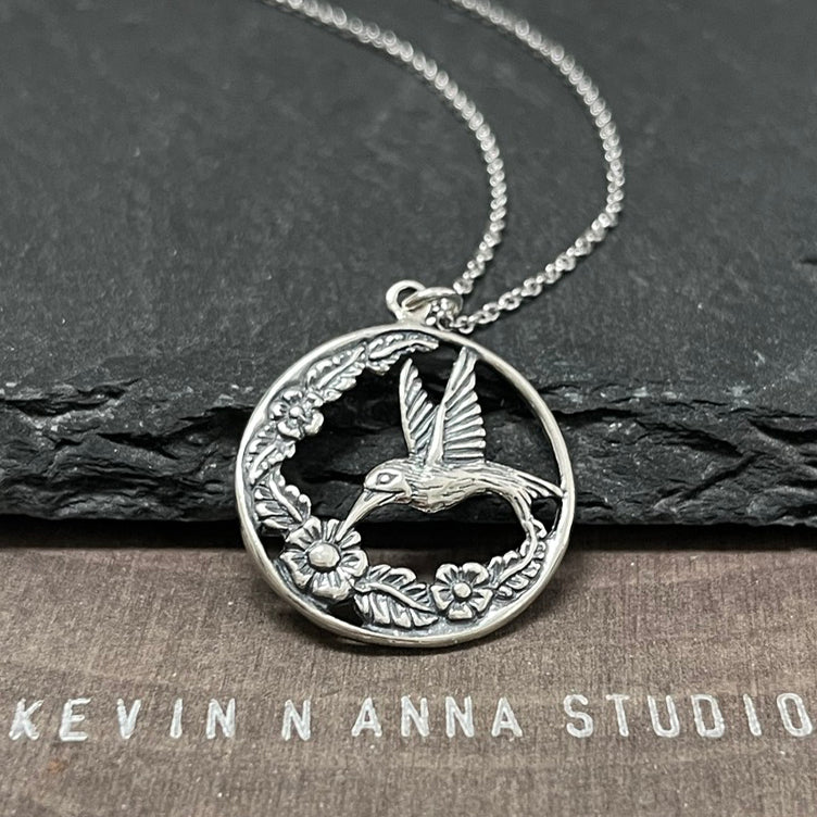 Hummingbird Necklace-C117