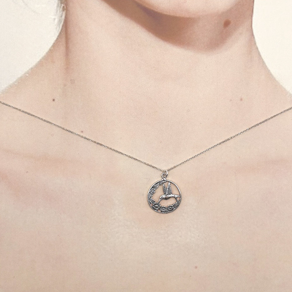 Hummingbird Necklace-C117