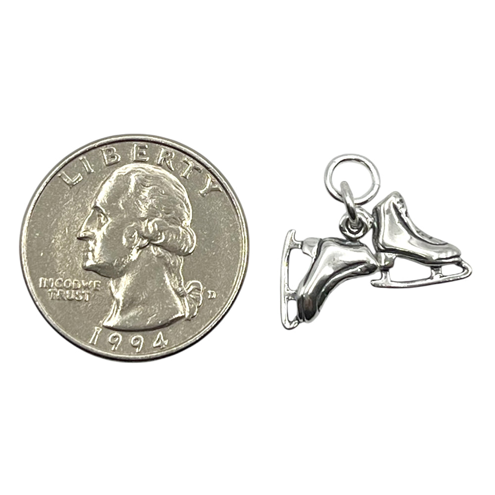 Ice Skates Charm-C127