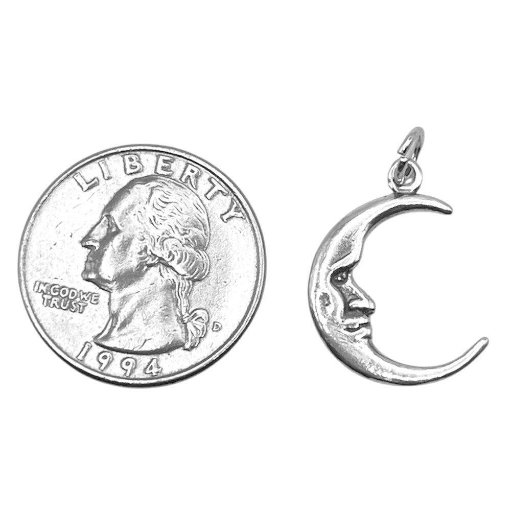 Man in the Moon Charm-C144