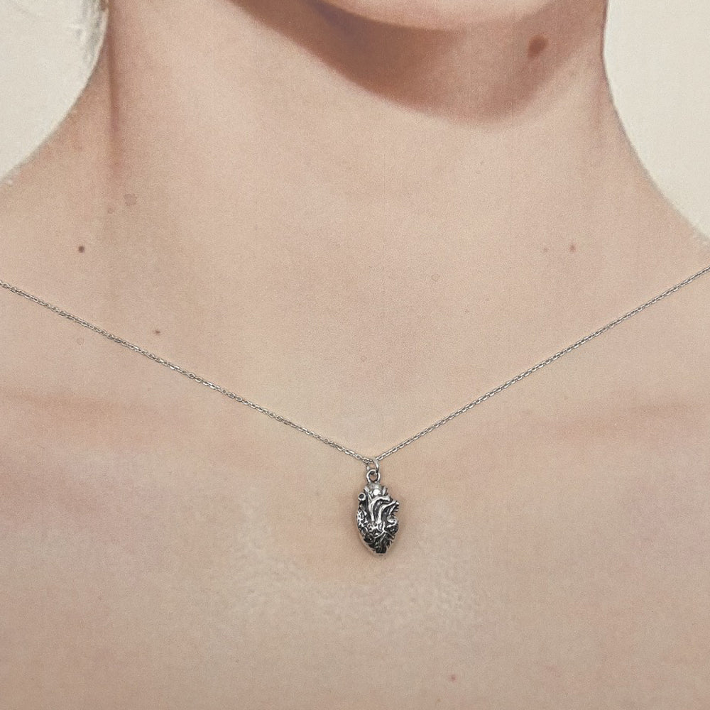 Heart Necklace (3D Anatomical) -C42