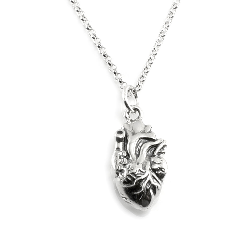 Heart Necklace (3D Anatomical) -C42