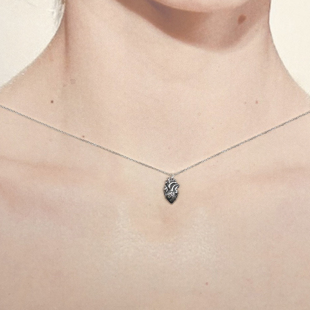 Heart Charm (Anatomical)-C55