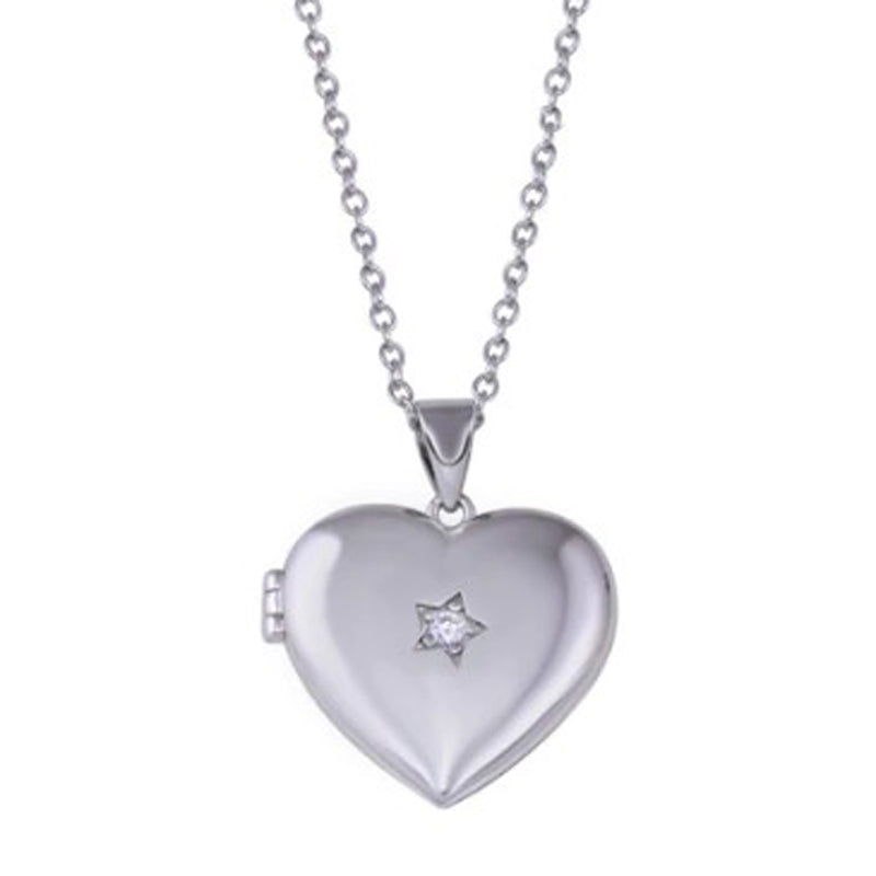 Heart Locket Necklace-1821