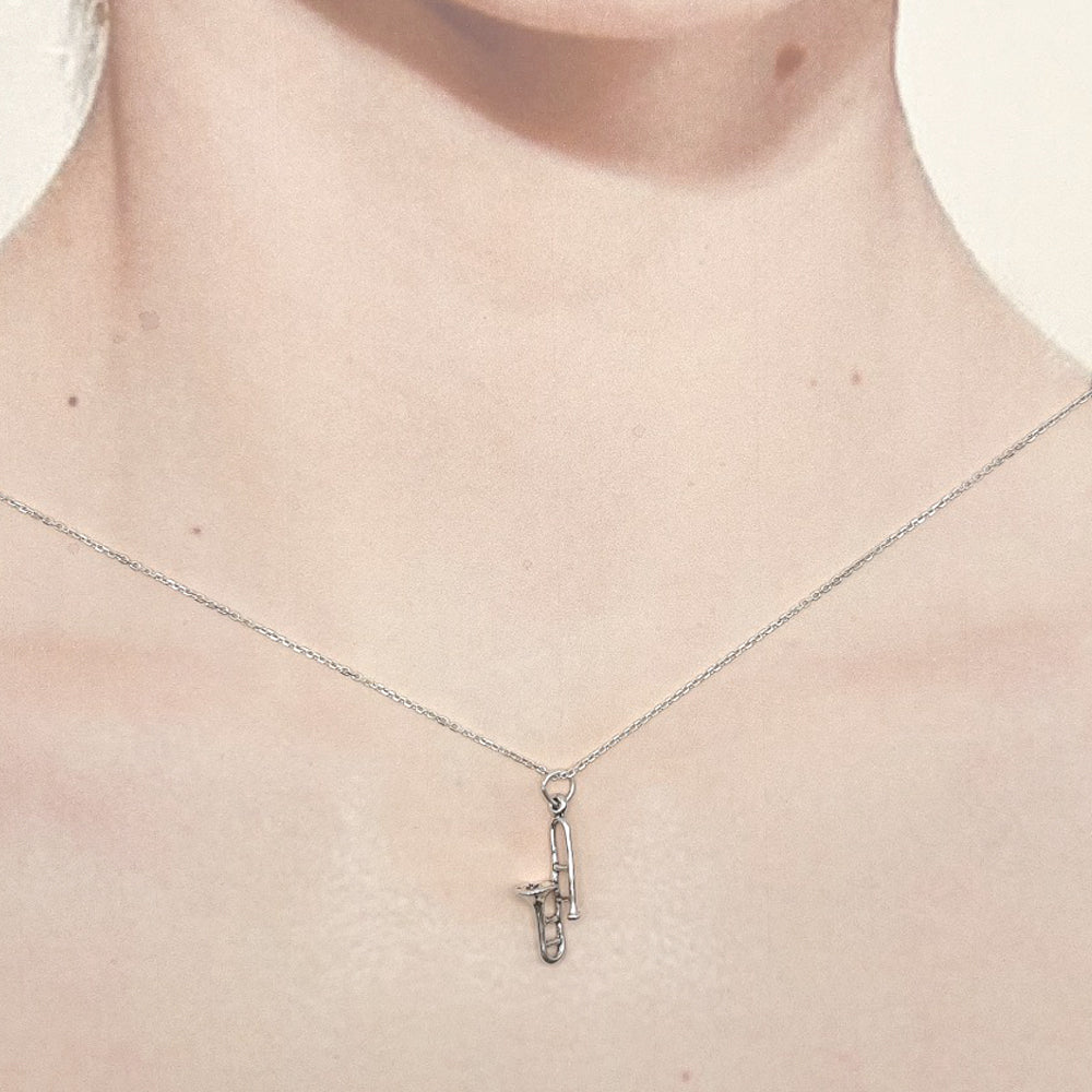 Trombone Necklace-2988