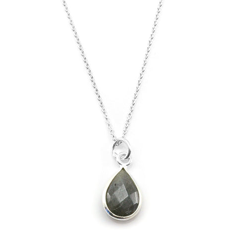 Clear Quartz Necklace-15076