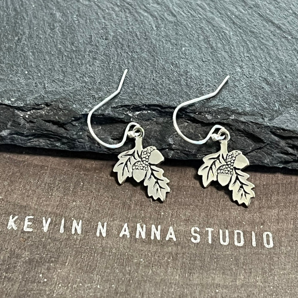 Acorn and Branch Earrings-1782E