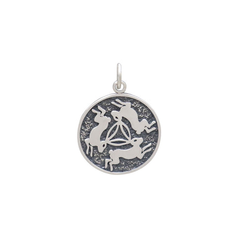 Hare Charm with Bronze Star and Moon-6237