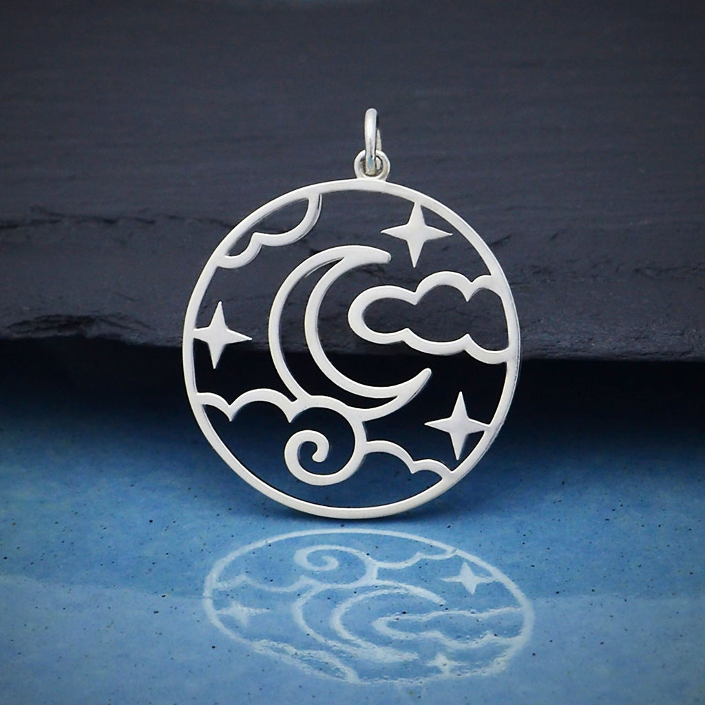 Openwork Night Sky Pendant-4184