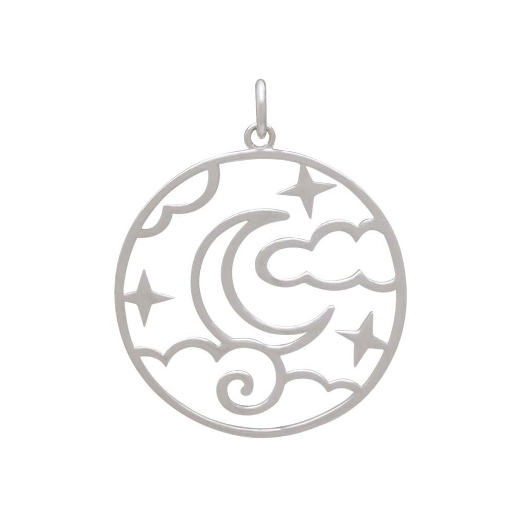 Openwork Night Sky Pendant-4184