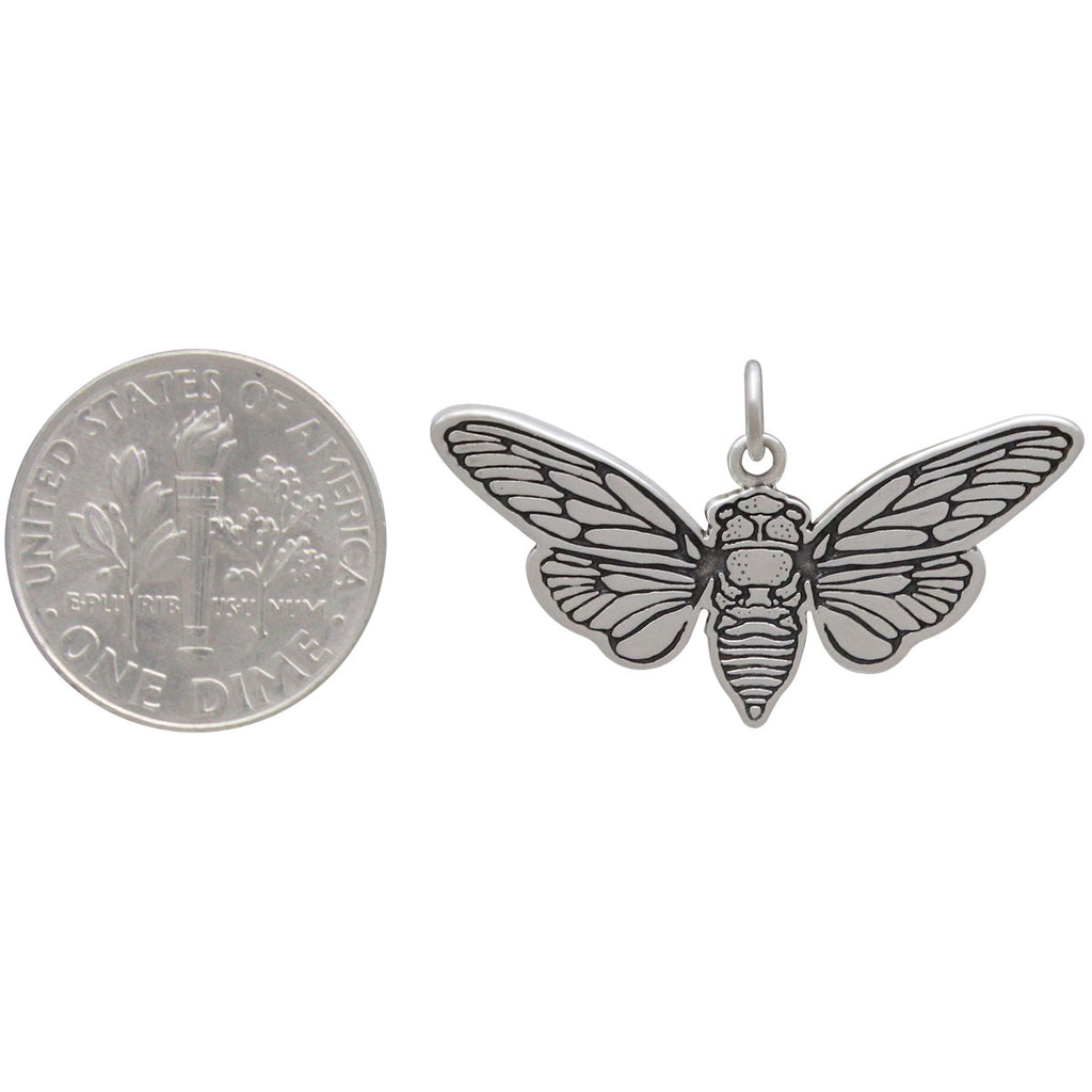 Flat Cicada Pendant-6347