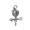 Rooster Weather Vane Charm-74411 - Kevin N Anna