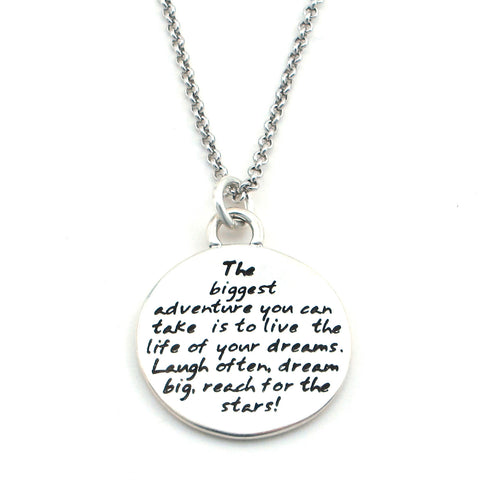 Time Braille Necklace-B21