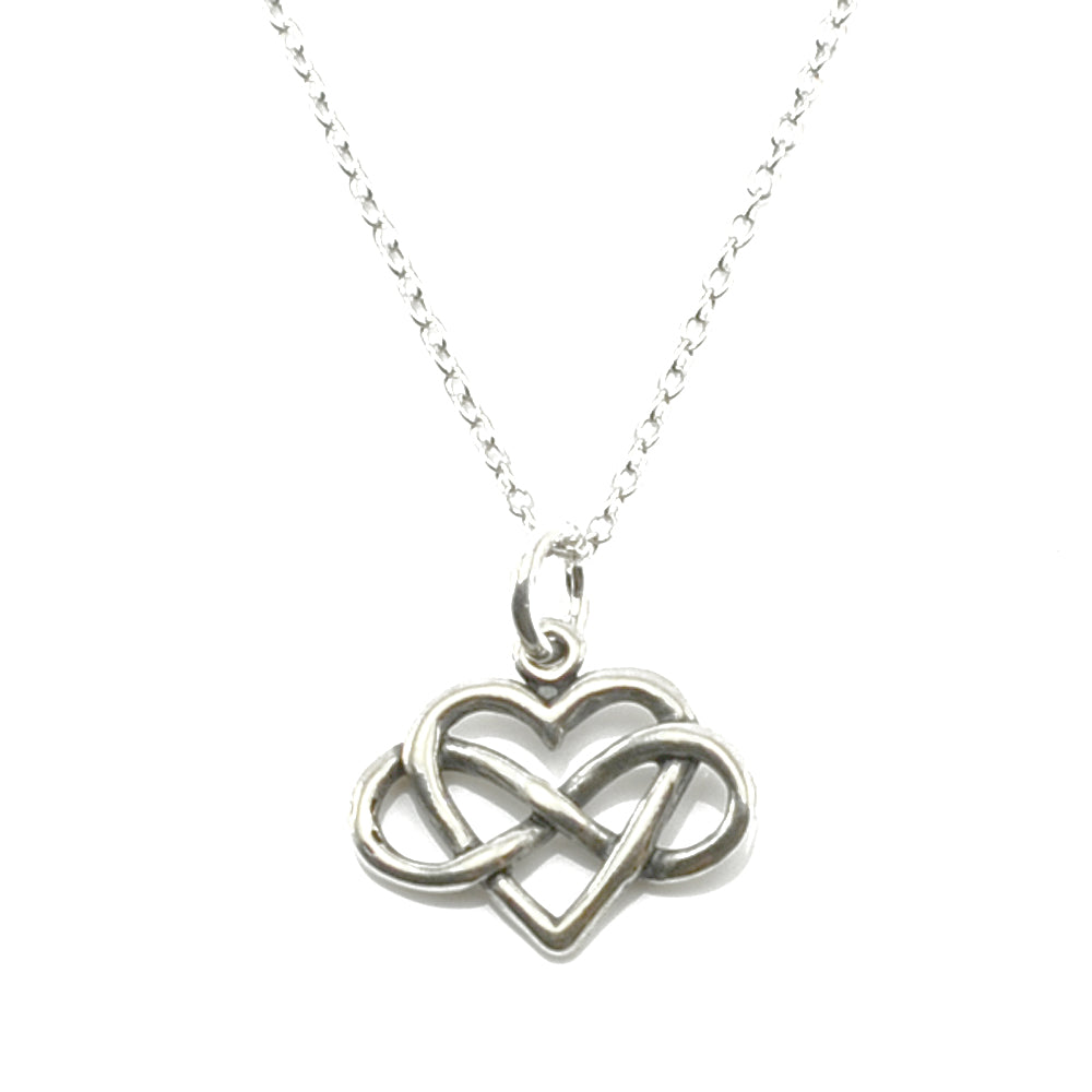 Infinity Heart Necklace-4589