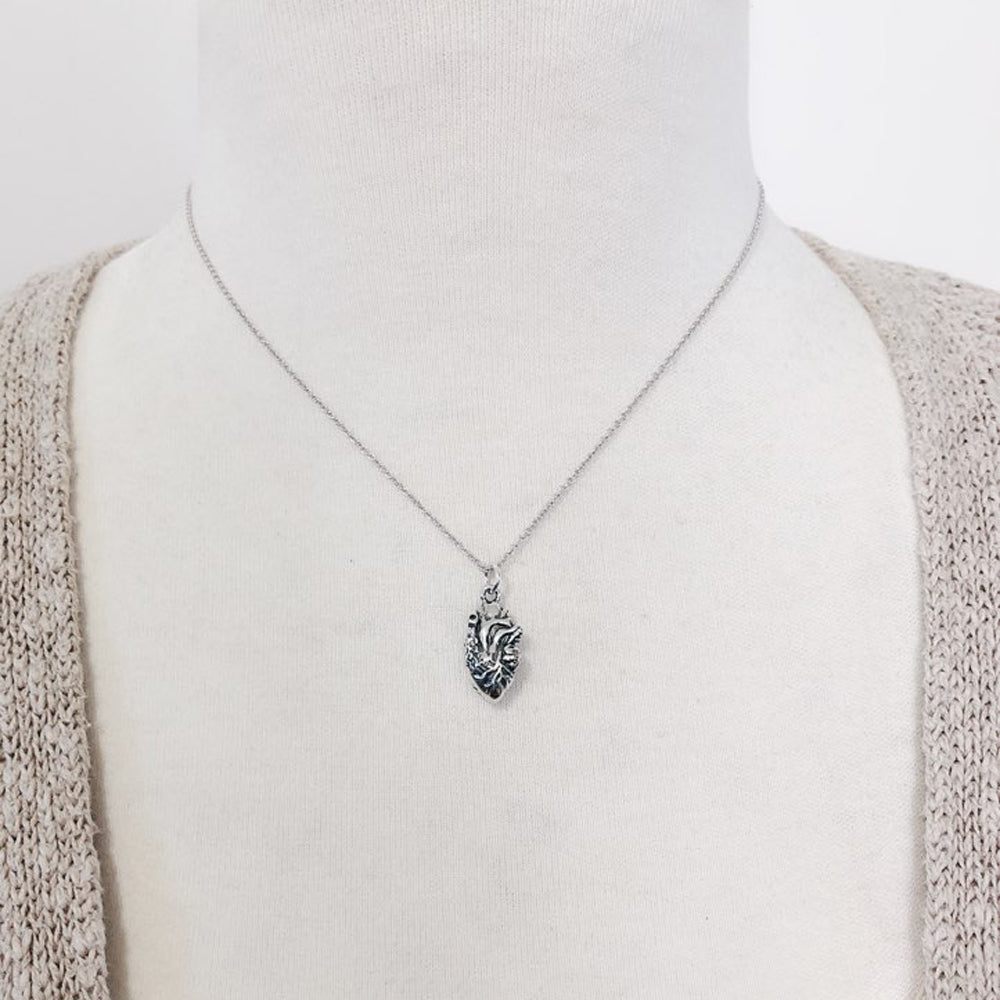 Heart Necklace (3D Anatomical) -C42 - Kevin N Anna