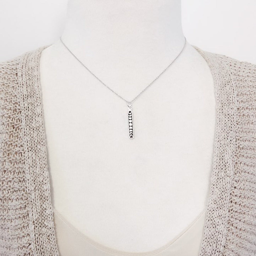 Moon Phase Necklace-C51 - Kevin N Anna