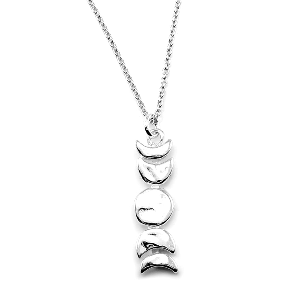 Moon Phase Necklace-SMALL-C71S