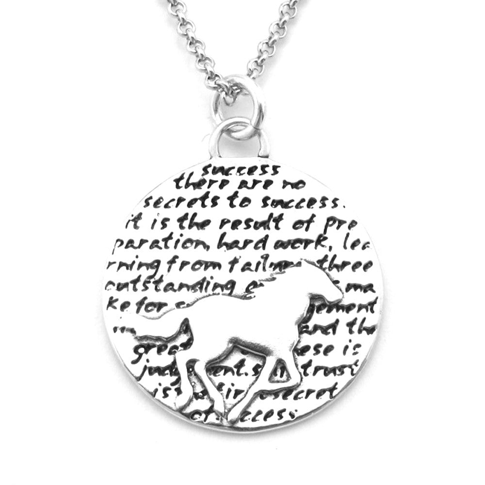 Horse Necklace (Success)-D02