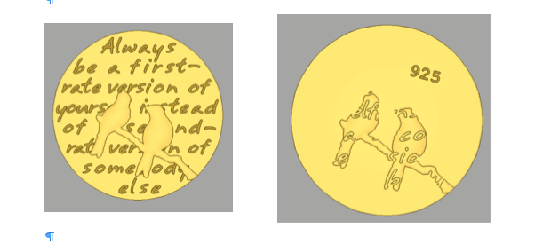 Birds Necklace -D04ASM - Kevin N Anna