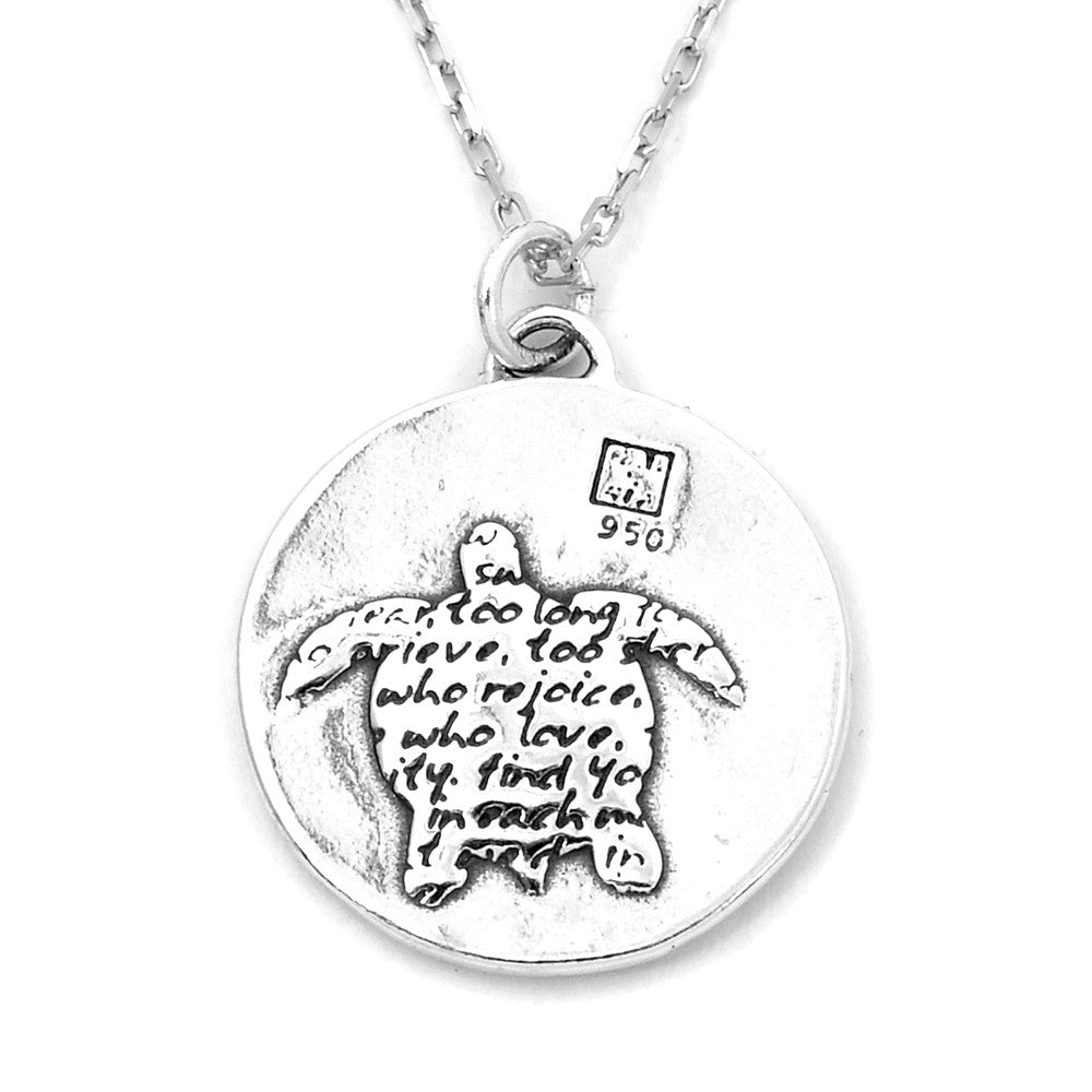 Turtle Necklace (Eternity)-D100 - Kevin N Anna