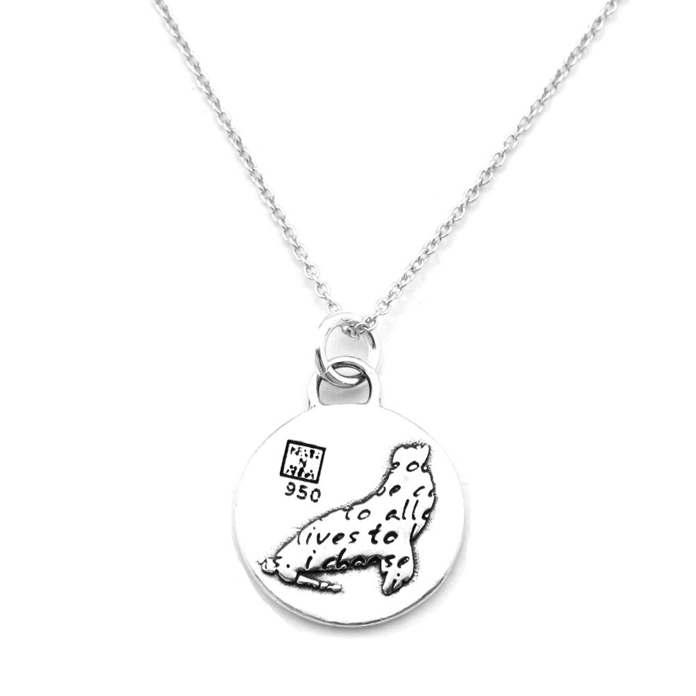 Sea Lion Necklace (Choice)-D104SM - Kevin N Anna