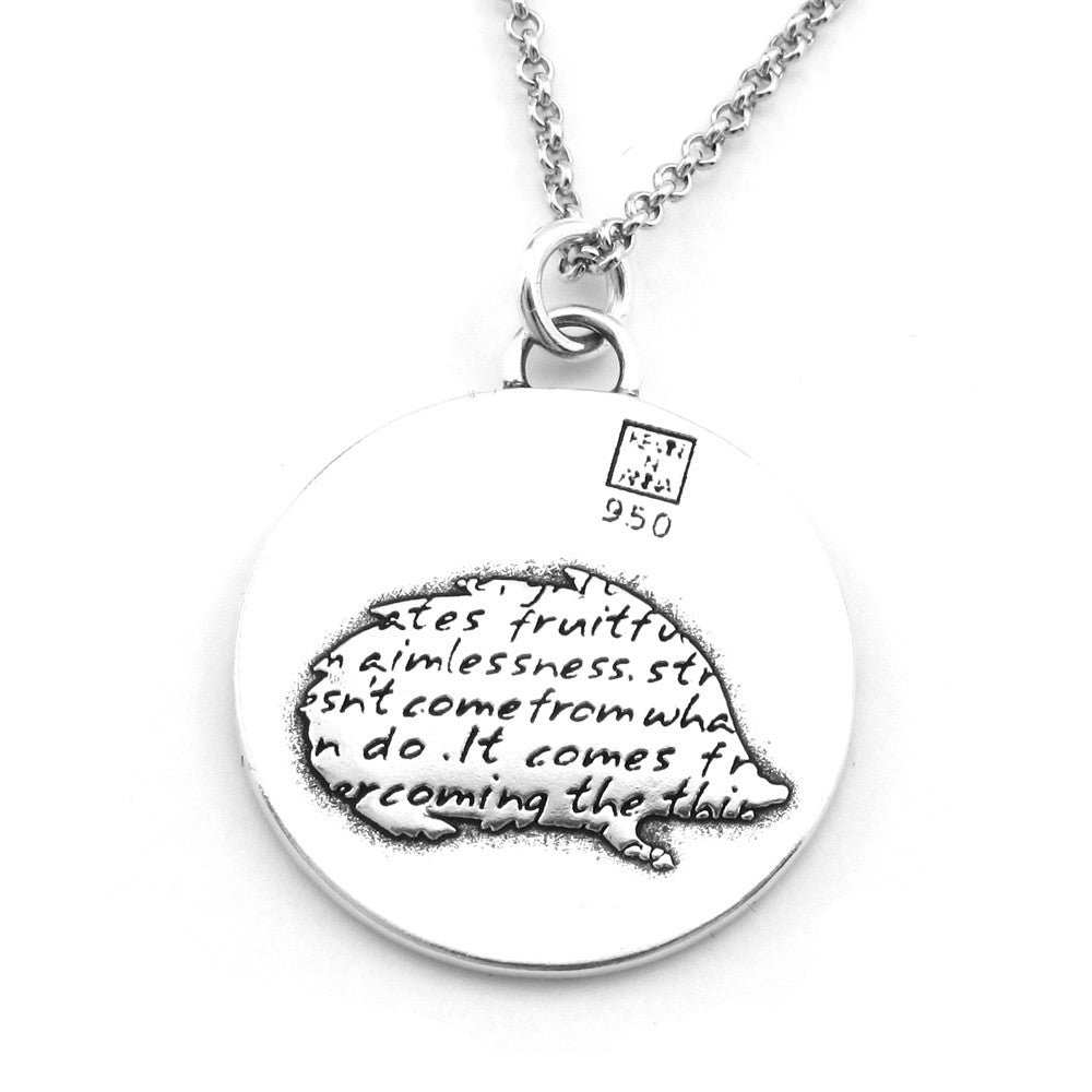 Hedgehog Necklace (Grit)-D109 - Kevin N Anna