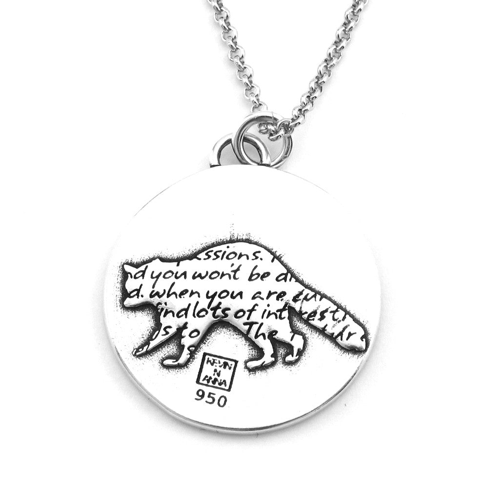 Raccoon Necklace (Curiosity)-D112 - Kevin N Anna