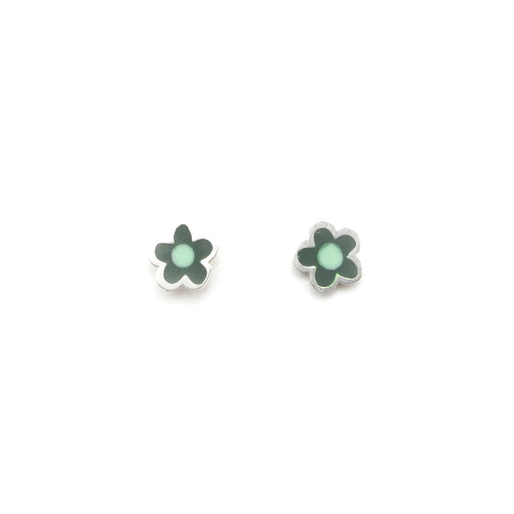 Flower Stud Earrings-FL - Kevin N Anna