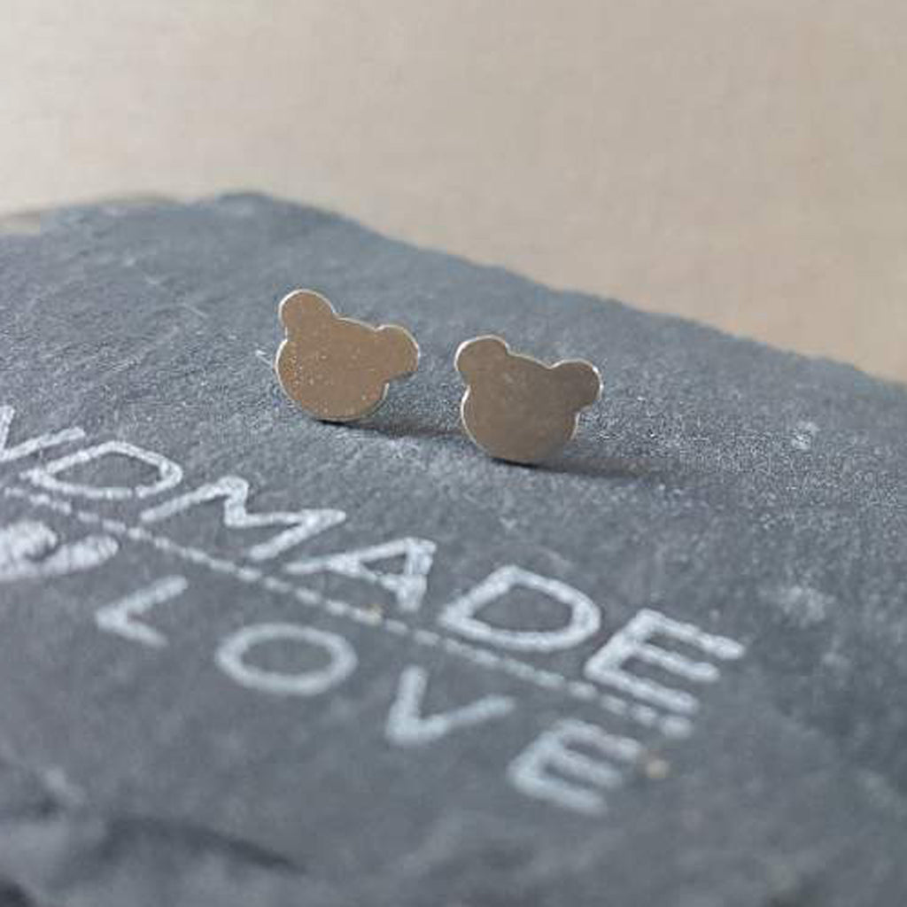 Teddy Bear Earrings-FT61 - Kevin N Anna