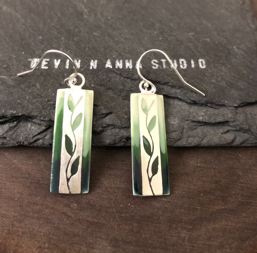 Vine Earrings-Large - Kevin N Anna