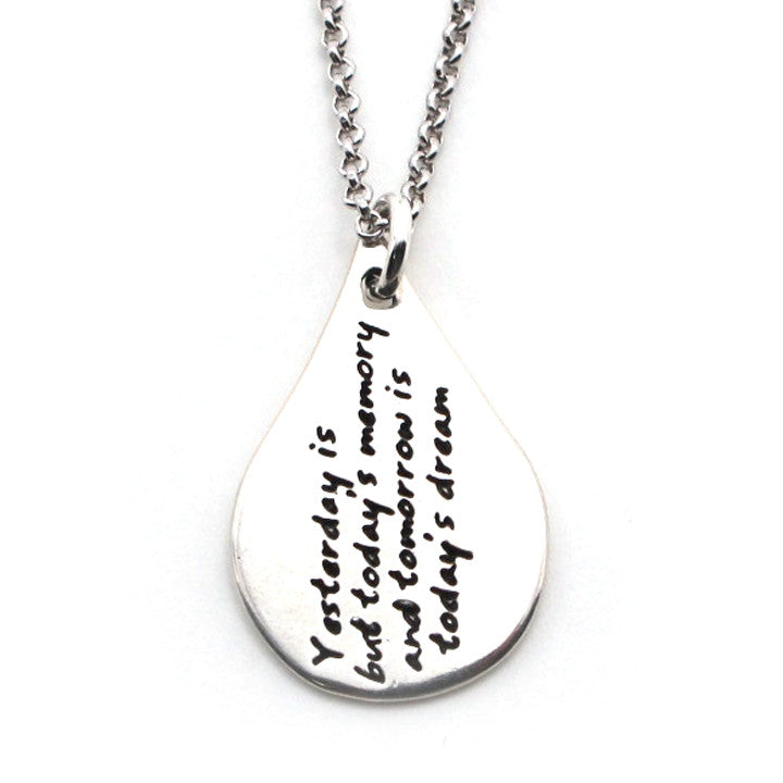 Khalil Gibran Quote Necklace-W03