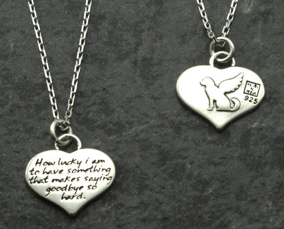 Angel Dog Necklace-W01 - Kevin N Anna