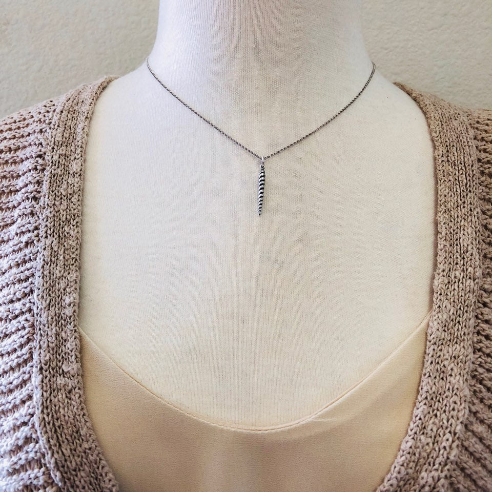 Unicorn Horn Necklace-C60 - Kevin N Anna