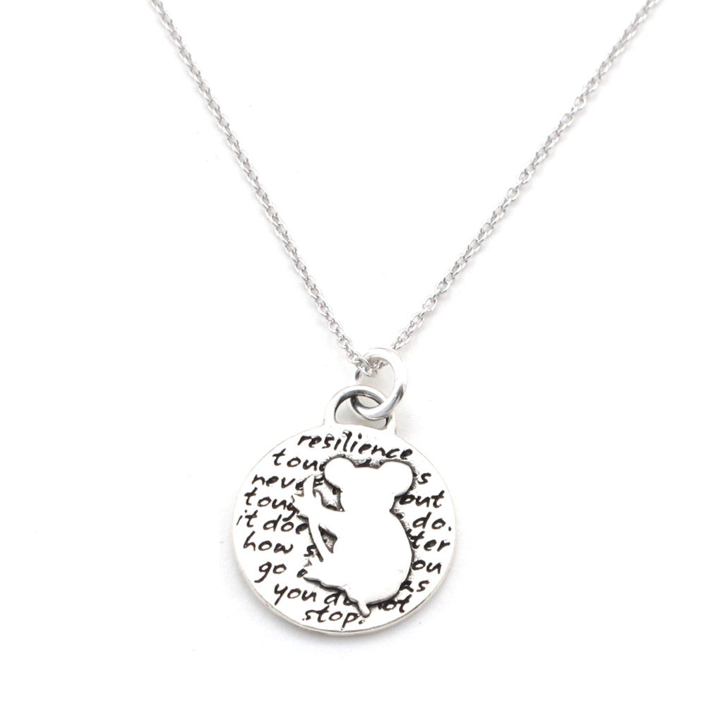 Koala Necklace (Resilience)-D103SM