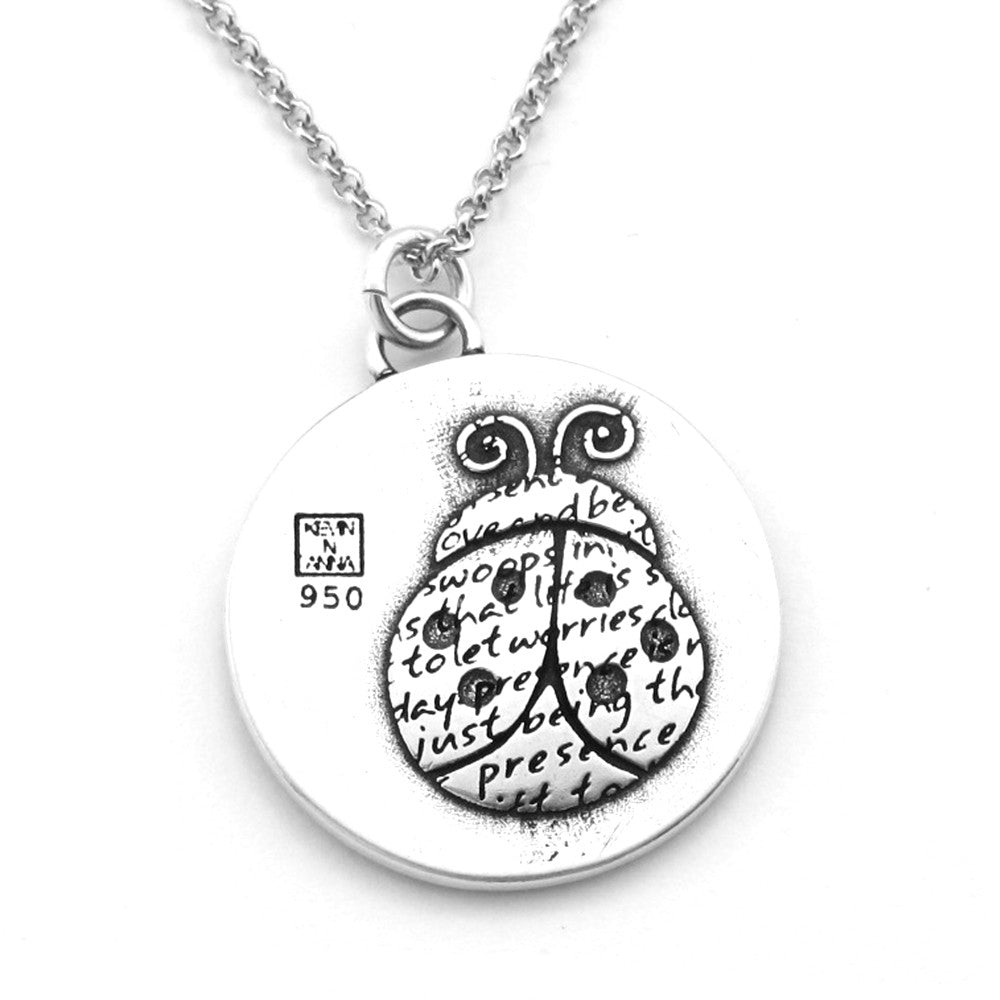 Ladybug Necklace (Presence)-D107 - Kevin N Anna