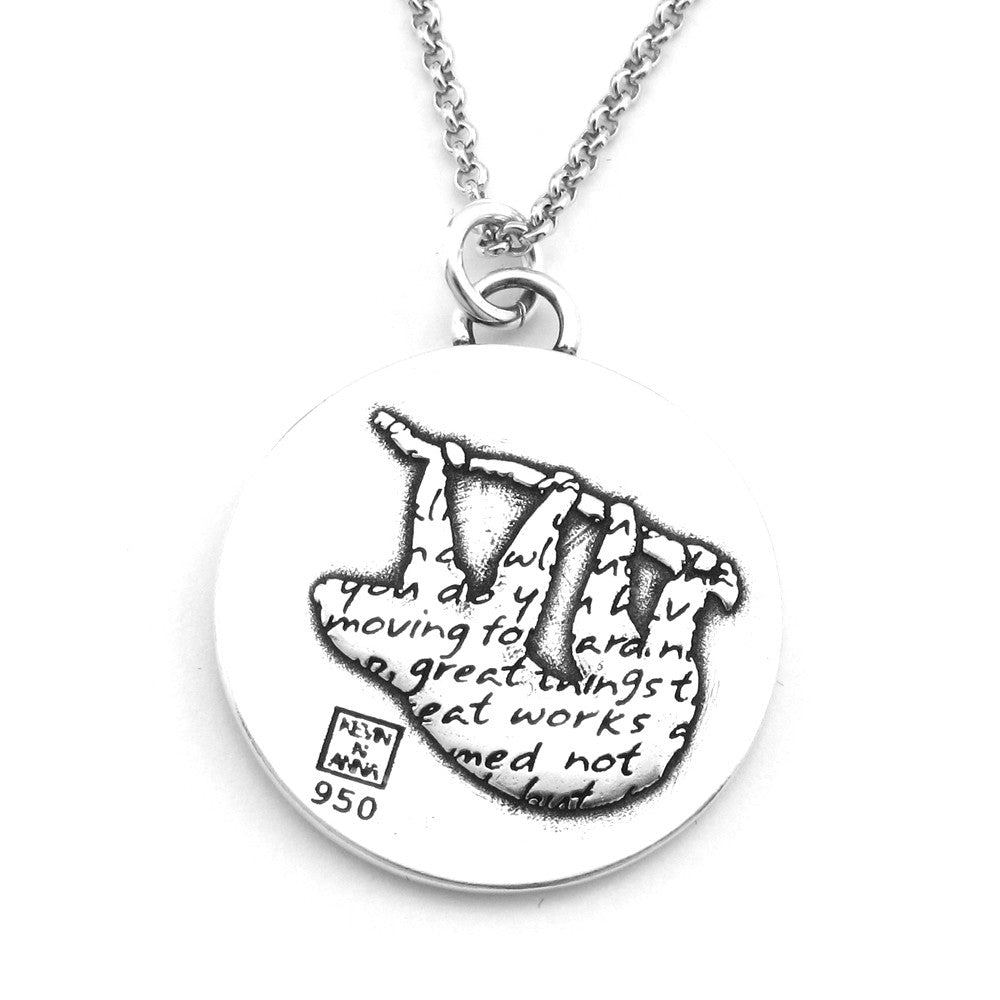 Sloth Necklace (Perseverance)-D108 - Kevin N Anna