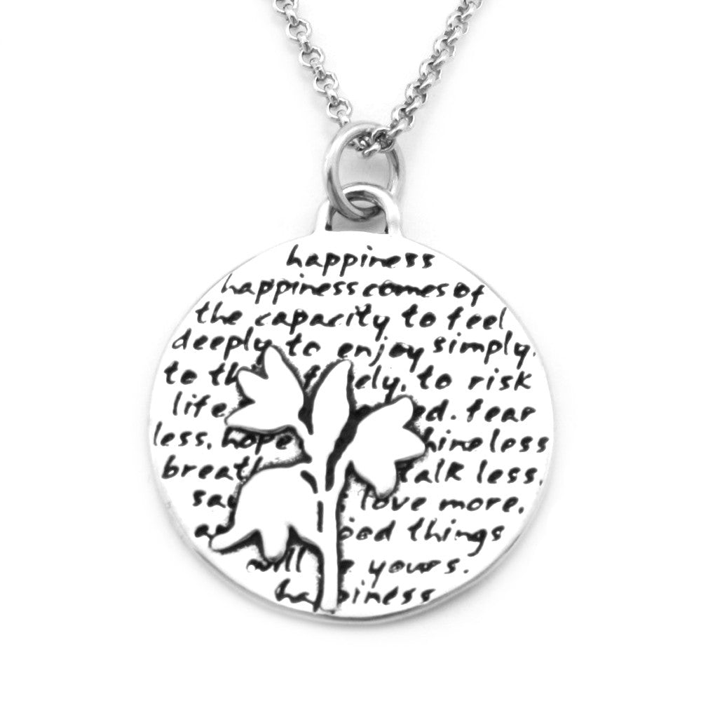 Flower Necklace (Happiness)-D11