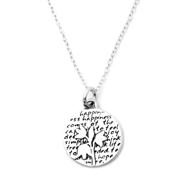 Flower Necklace (Happiness)-D11SM – Kevin N Anna