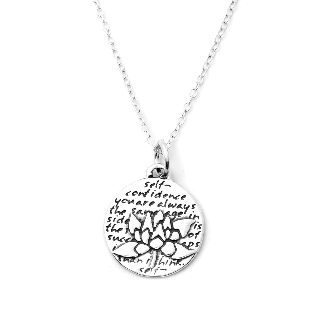 Lotus Necklace (Self-confidence)-D12SM