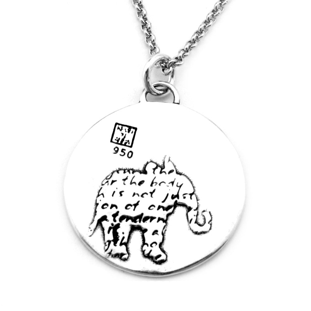 Elephant Necklace (Strength)-D36 - Kevin N Anna