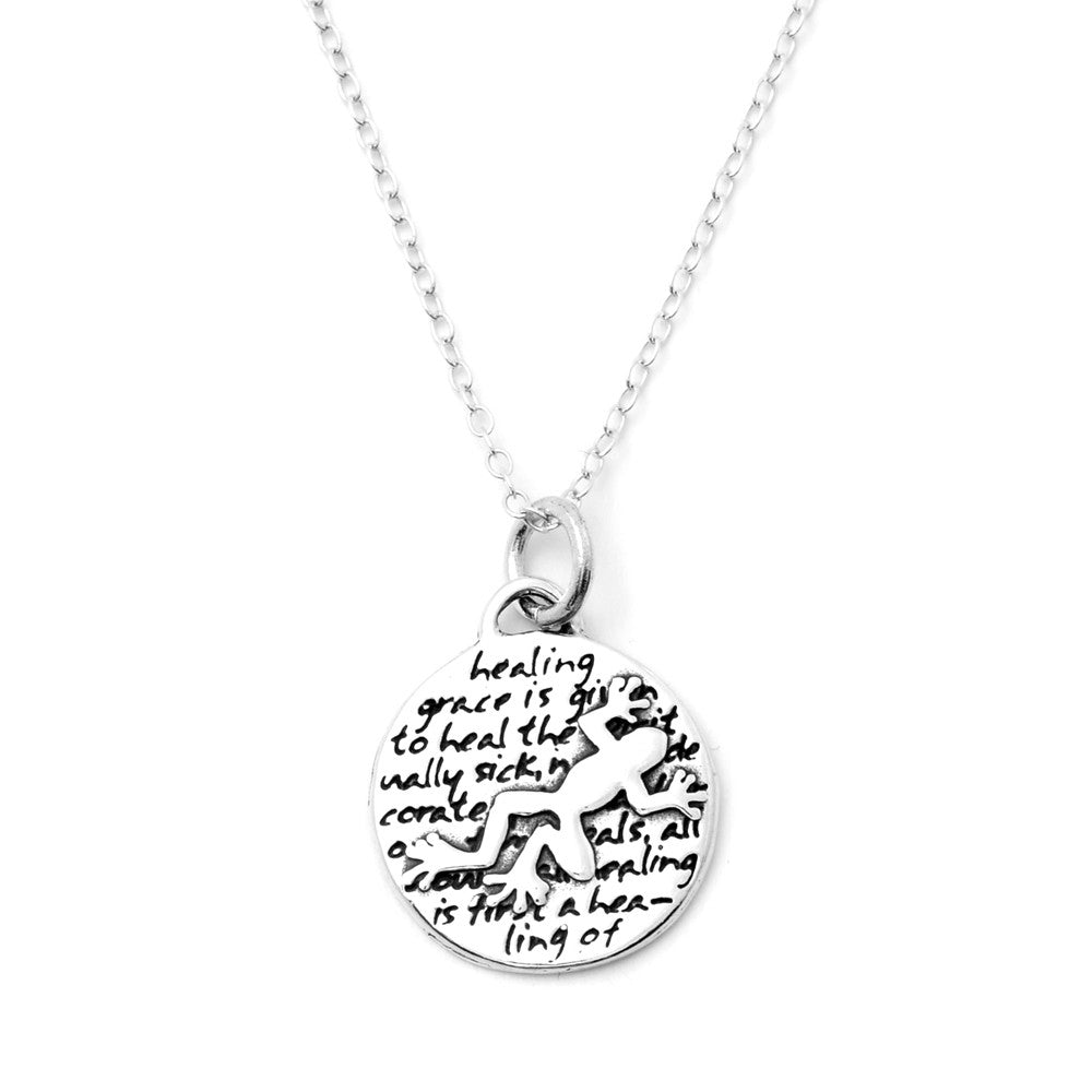 Frog Necklace (Healing)-D37SM